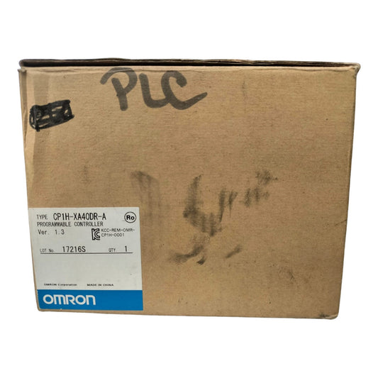 Omron Cp1h-xa40dr-a Controlador Logico Prog.