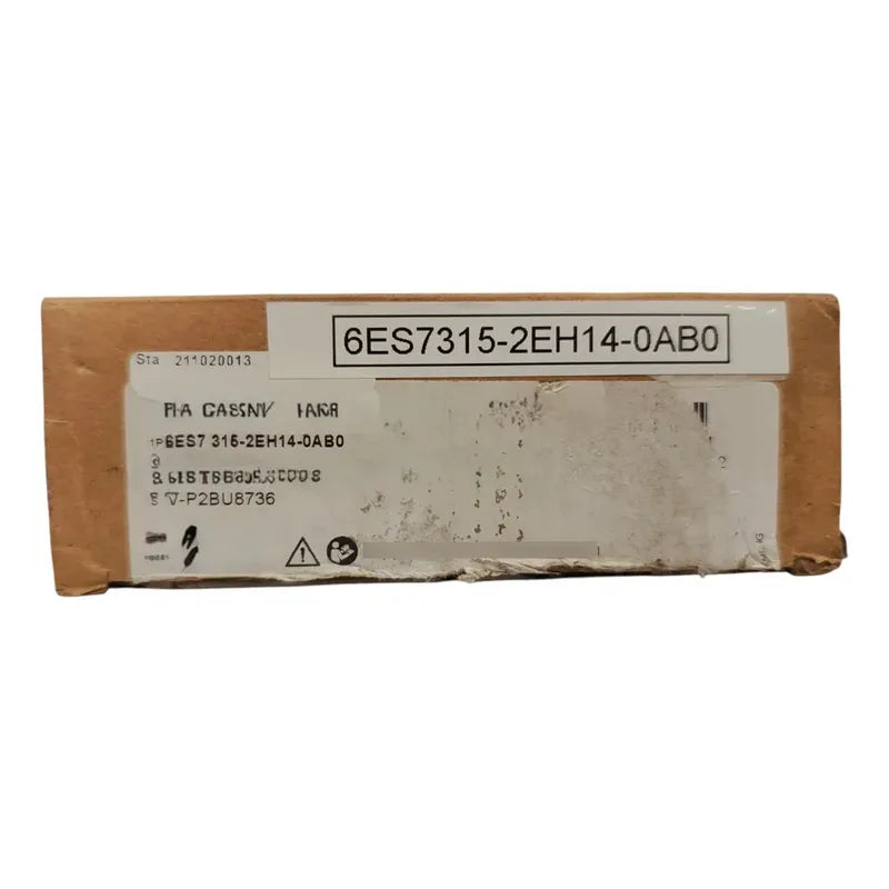 Siemens 6es7315-2eh14-0ab0 Cpu S7-300 Plc Pn/dp