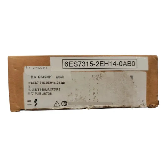 Siemens 6es7315-2eh14-0ab0 Cpu S7-300 Plc Pn/dp