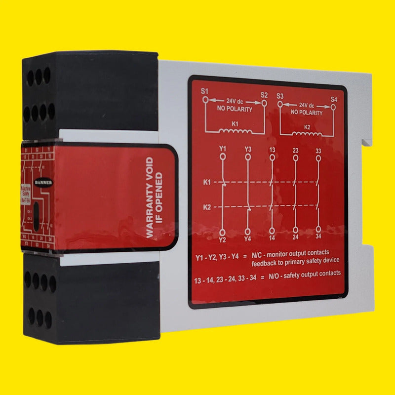 Banner  Im-t-9a   61425 Modulo De Seguridad Relay 24vdc