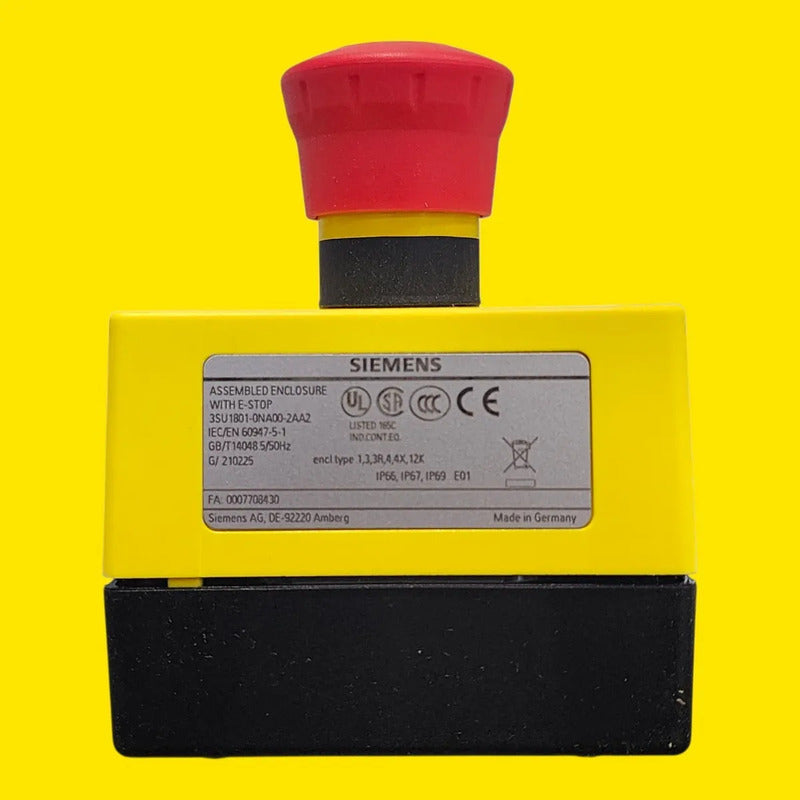 Siemens 3su1801-0na00-2aa2 Caja Para Pulsadores Sirius Act