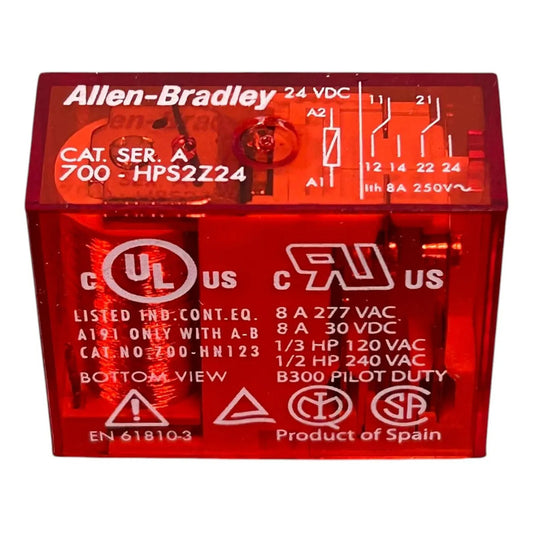 Allen-bradley 700-hps2z24 Relé De Potencia 24 Vdc