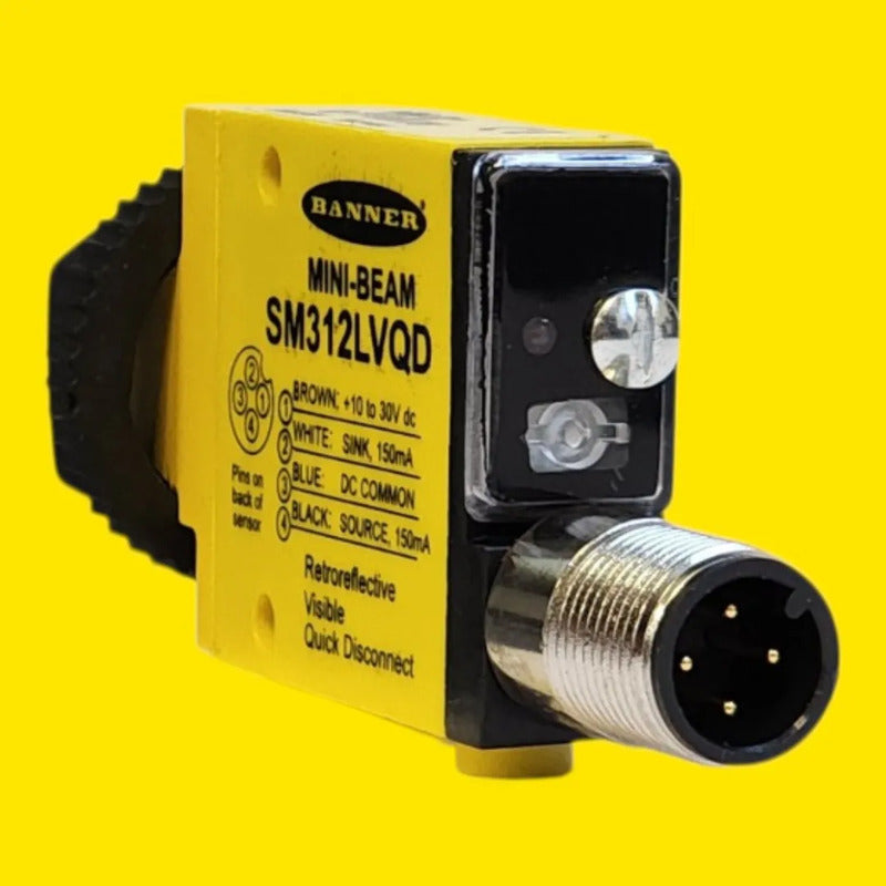Banner Sm312lvqd Sensor Fotoelectrico 26838 Mini-beam