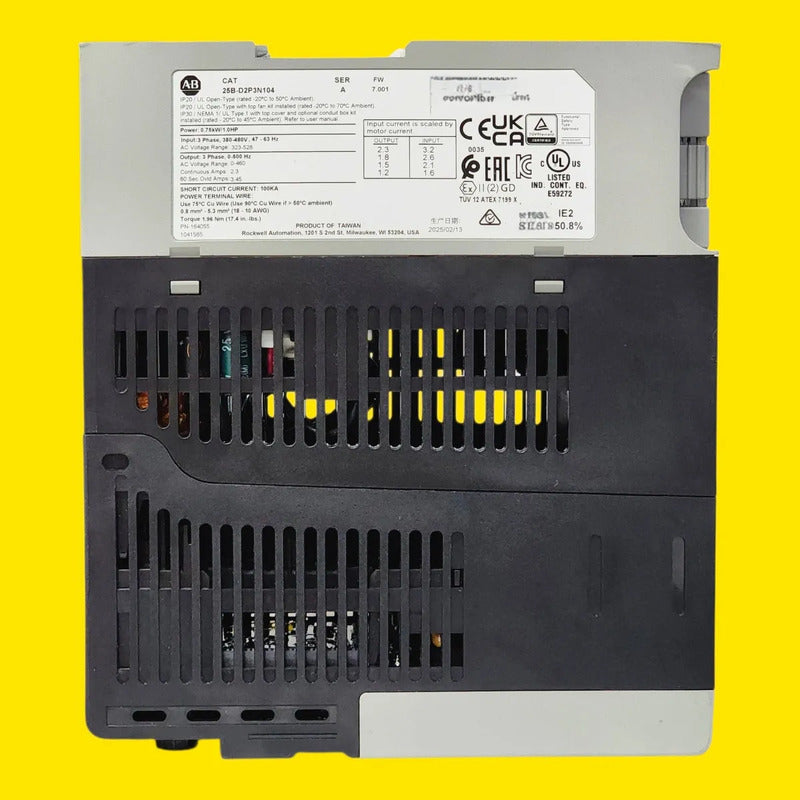 Allen-bradley 25b-d2p3n104 Power Flex 525