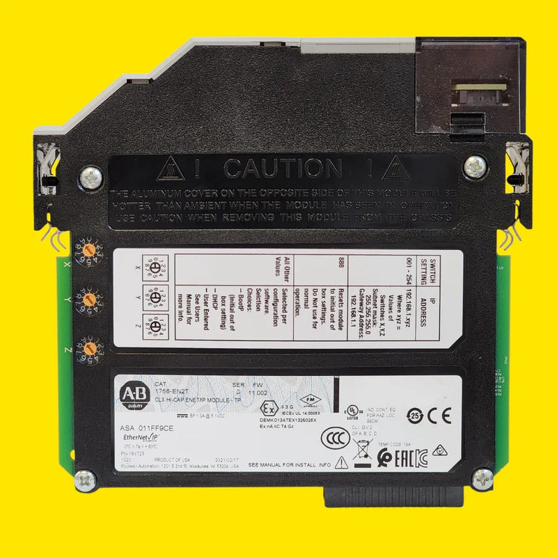 Allen-bradley 1756-en2t Módulo De Comunicación Ethernet/ip