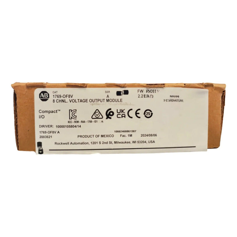 1769-of8v Compactlogix Módulo Analógico 8 Salidas 0-10v
