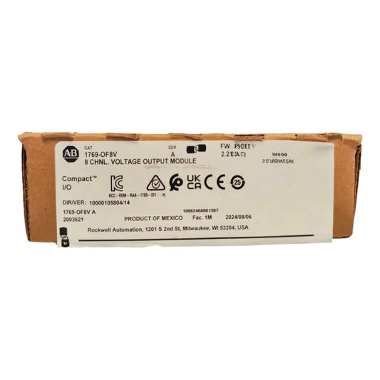 1769-of8v Compactlogix Módulo Analógico 8 Salidas 0-10v