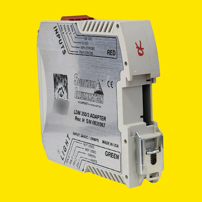 Driver Led Ldm 350/3 24v Regulador Corriente Montaje Din