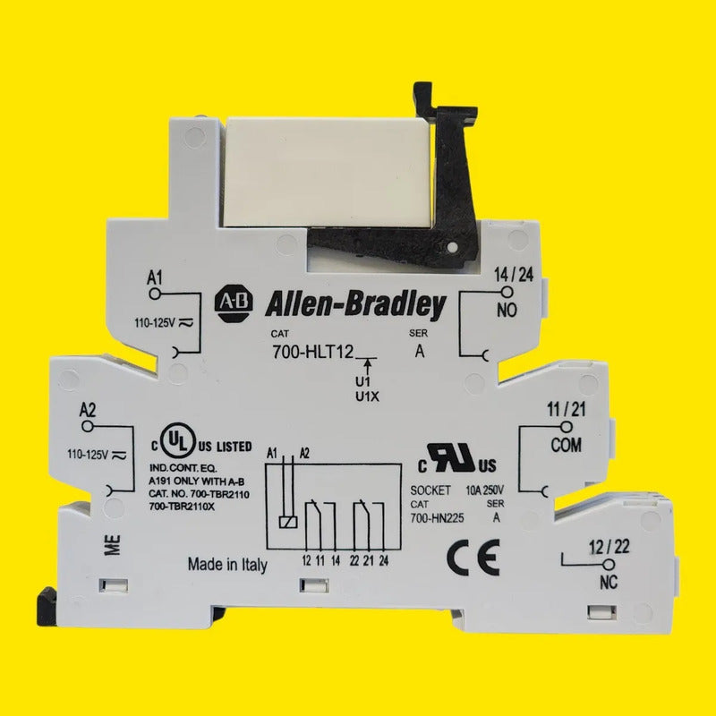 Allen Bradley 700-hlt12u1x Rele Interfaz Slim 12-24v Ac/dc
