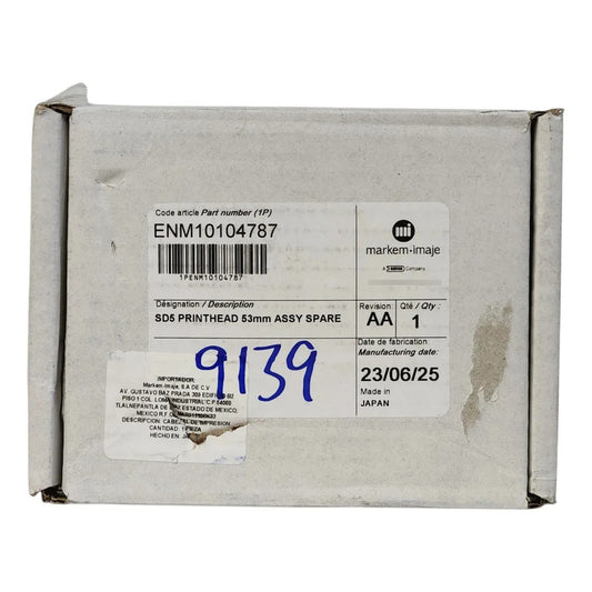 Markem-imaje Enm10104787 Cabezal Térmico 53 Mm
