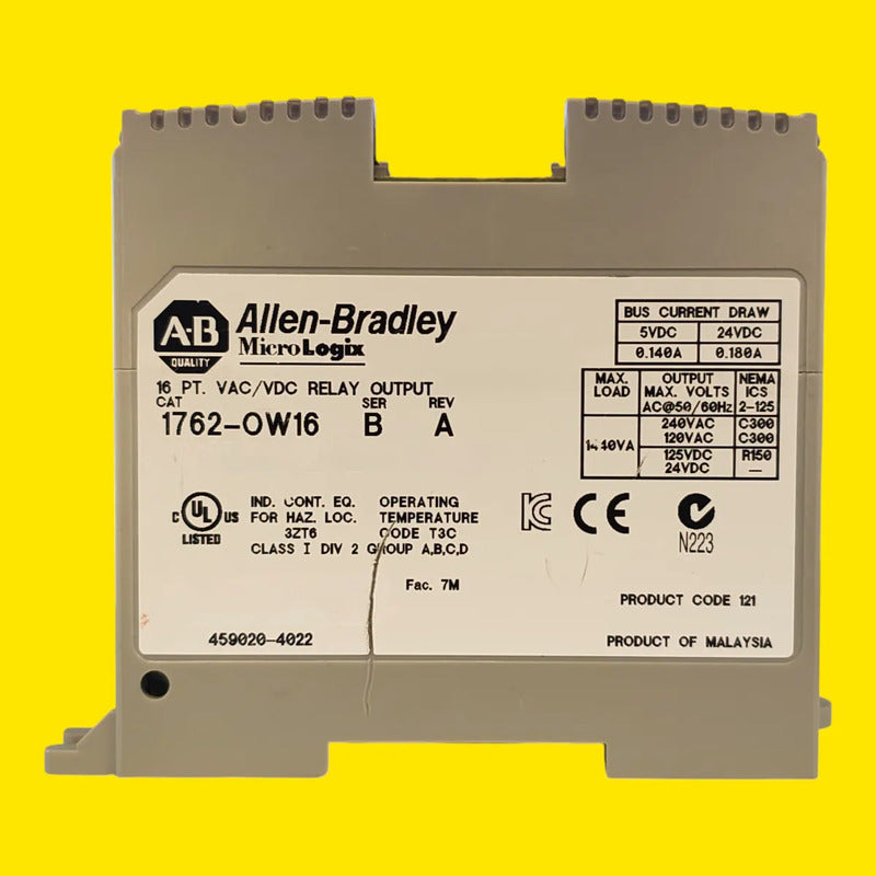 Allen Bradley 1762-ow16 Modulo 16 Salidas Piezas Con Defecto