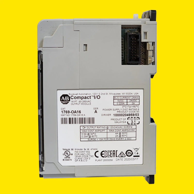 Allen-bradley 1769-oa16 Módulo De Salidas Ac Para Plc