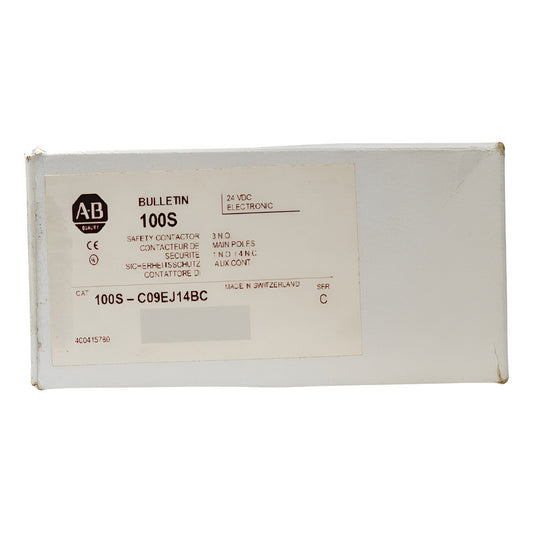 Allen-bradley 100s-c09ej14bc Contactor Seguridad 24v Ser. C