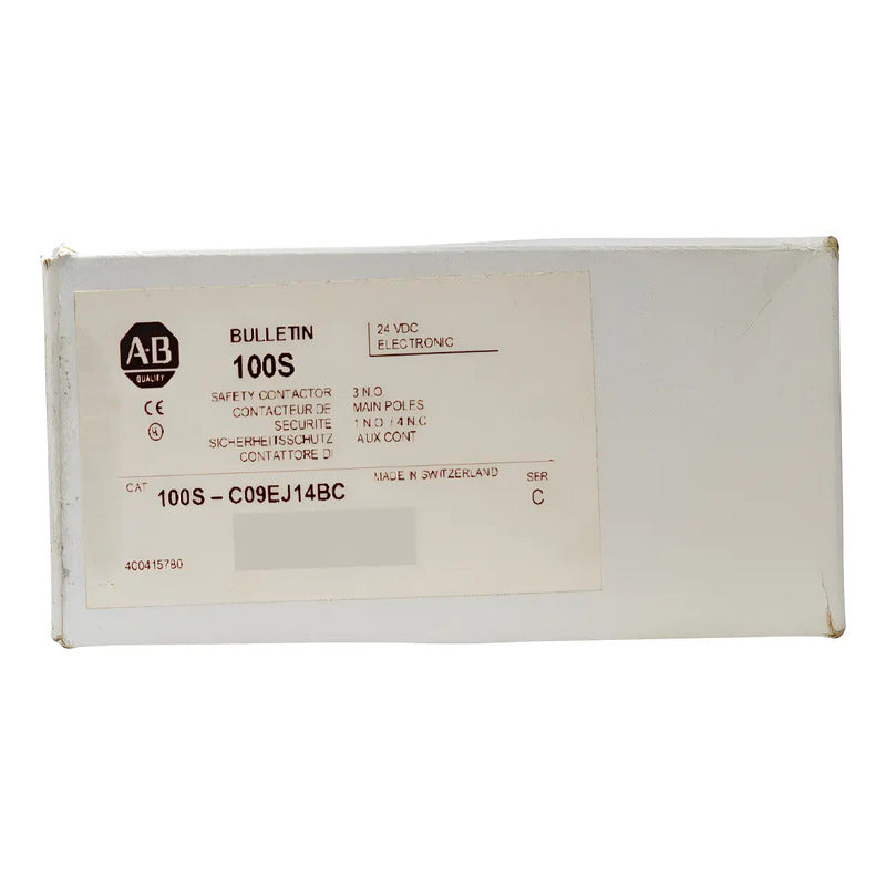Allen-bradley 100s-c09ej14c: Contactor De Seguridad 9a 24v