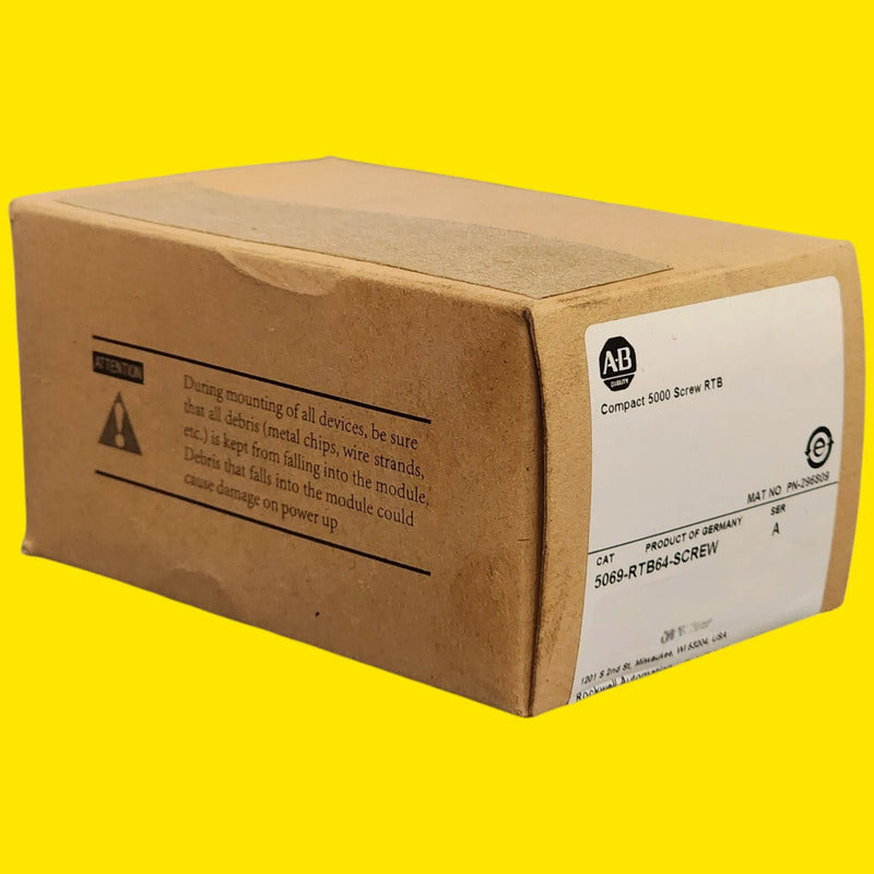 Allen-bradley 5069-rtb64-screw Bloque Terminal Removible Negro