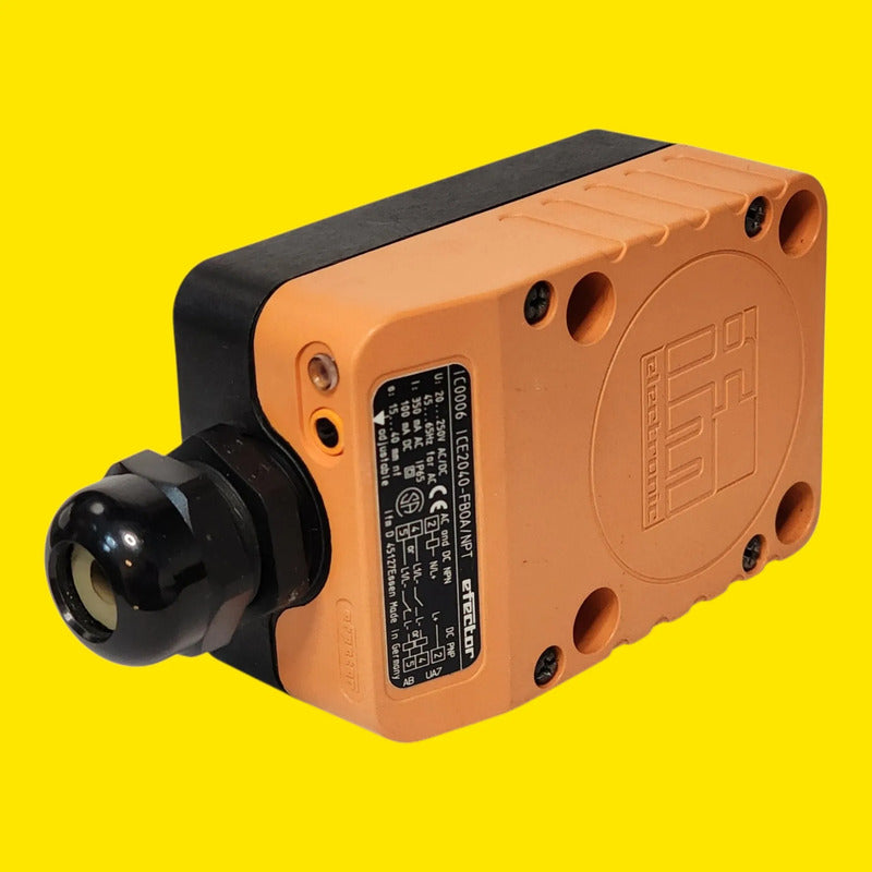 Ifm Ic0006 Sensor Inductivo Ac/dc 40mm Ip67