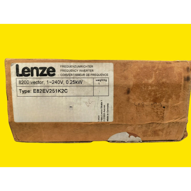 Lenze E82ev251k2c Inversor De Frecuencia
