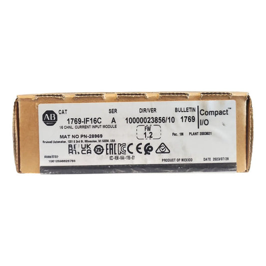 Allen-bradley 1769-if16c Módulo 16 Entradas Analógicas