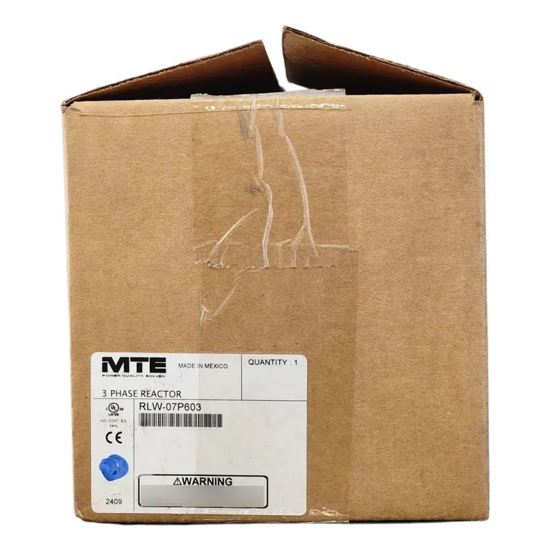 Mte Rlw-07p603 Reactor Trifásico De Línea 7.6 A