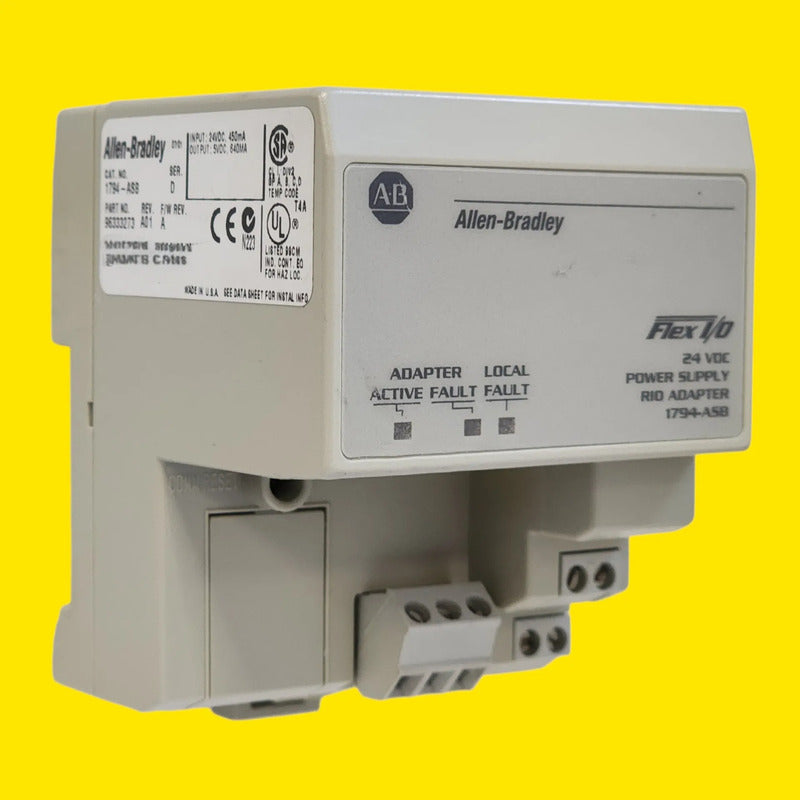 Allen-bradley 1794-asb Módulo Adaptador Flex I/o Rio Serie D