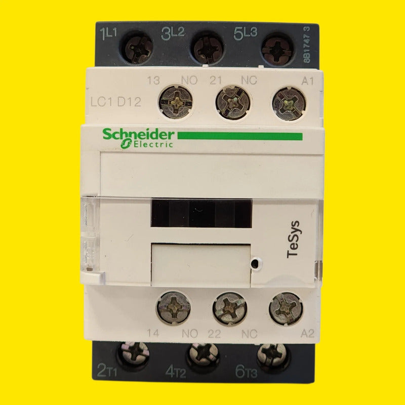 Schneider Lc1d12g7 Contactor Tesys D 12a 120v Ca 3p