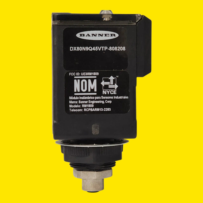 Banner Dx80n9q45vtp 806263 Nodo Inalambrico Q45 900mhz