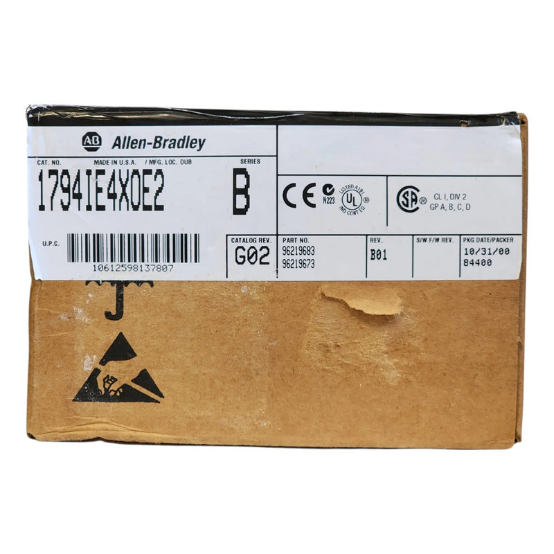 Allen Bradley 1794-ie4x0e2 Módulo Analógico Flex I/o