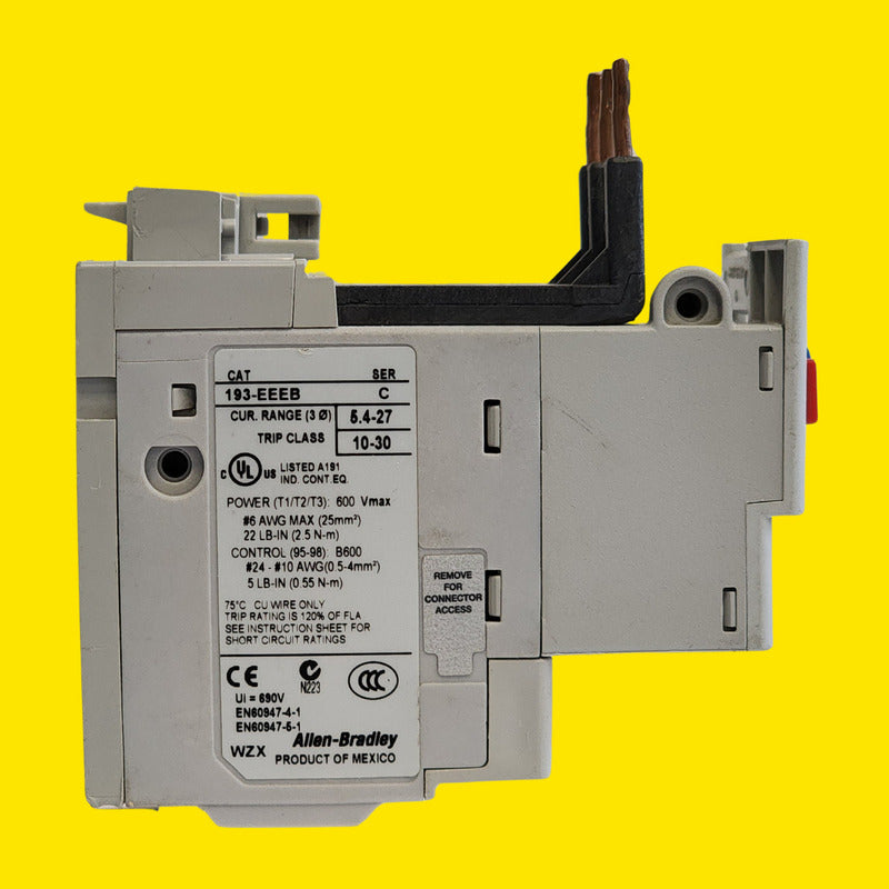 Allen-bradley 193-eeeb Relé Electrónico De Sobrecarga