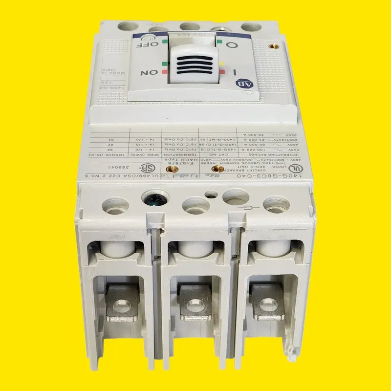 Allen-bradley 140g-g6c3-c40 Guardamotor 3p 690v Industrial 50-60hz Detalle Estético