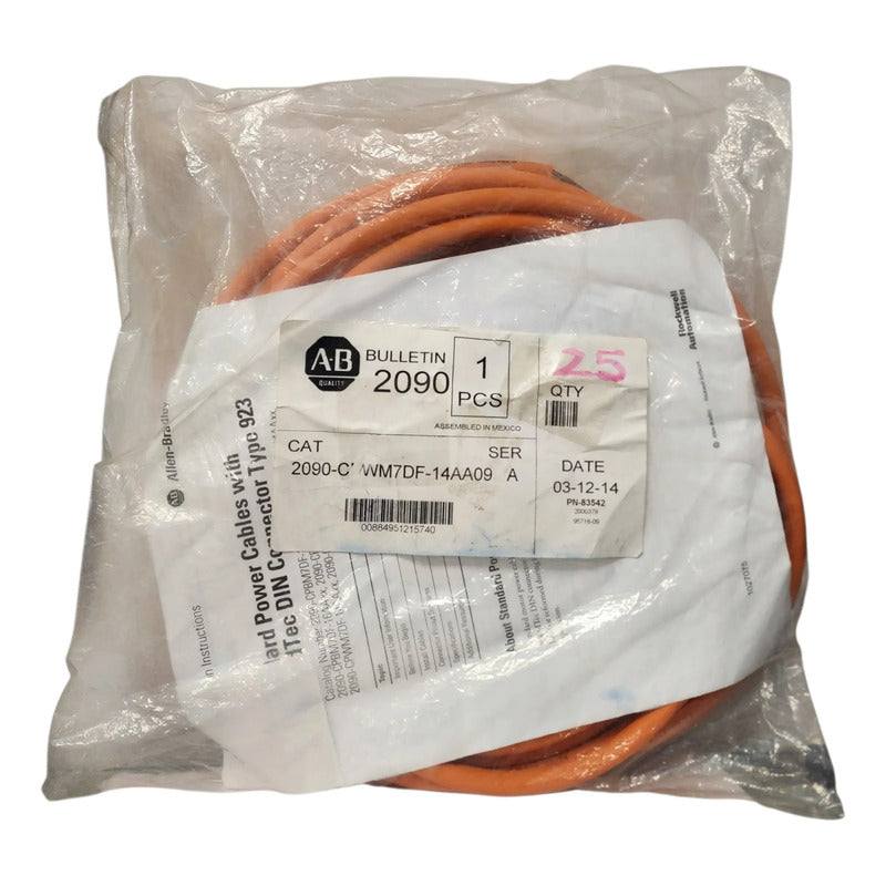 Cable Allen Bradley 2090-cpwm7df-14aa09 Servo 9m