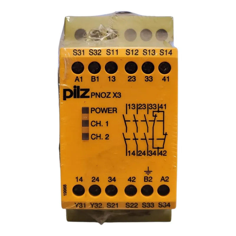 Pilz Pnoz X3 774318 Relé De Seguridad 230vca 24vcc