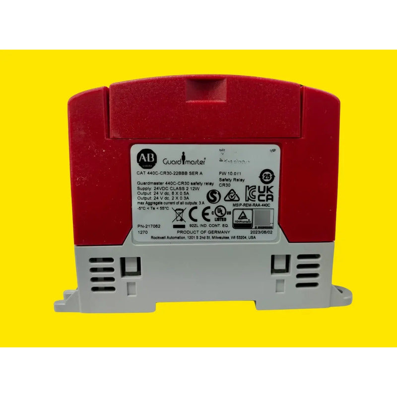 Allen-bradley 440c-cr30-22bbb Relevador Seguridad Guardmaste