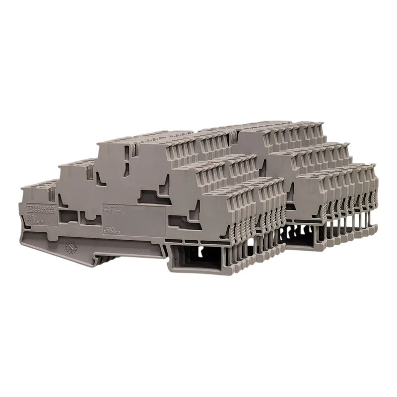 Phoenix Contact St 2,5-3l Clema Triple Nivel 3036042 Gris