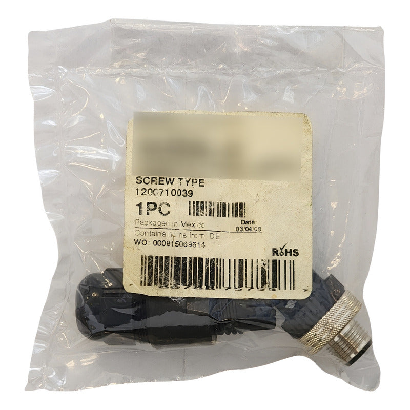 Conector Brad Molex 8a4006-32 M12 4 Pines Recto Ip67