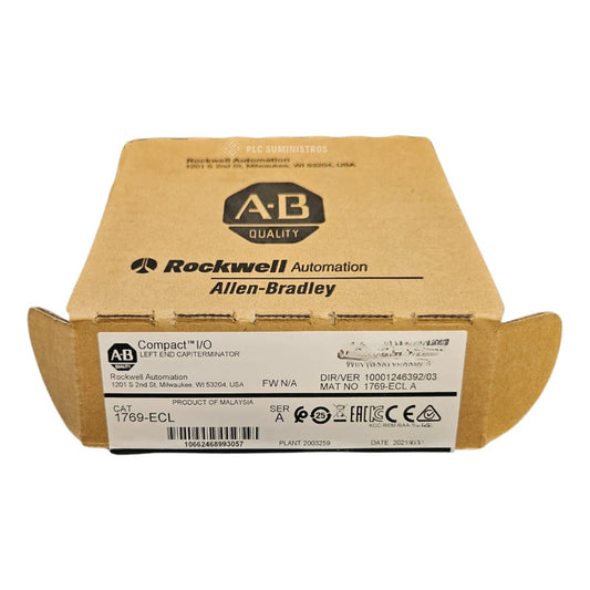 Allen-bradley 1769-ecl Tapa Extremo Izquierdo