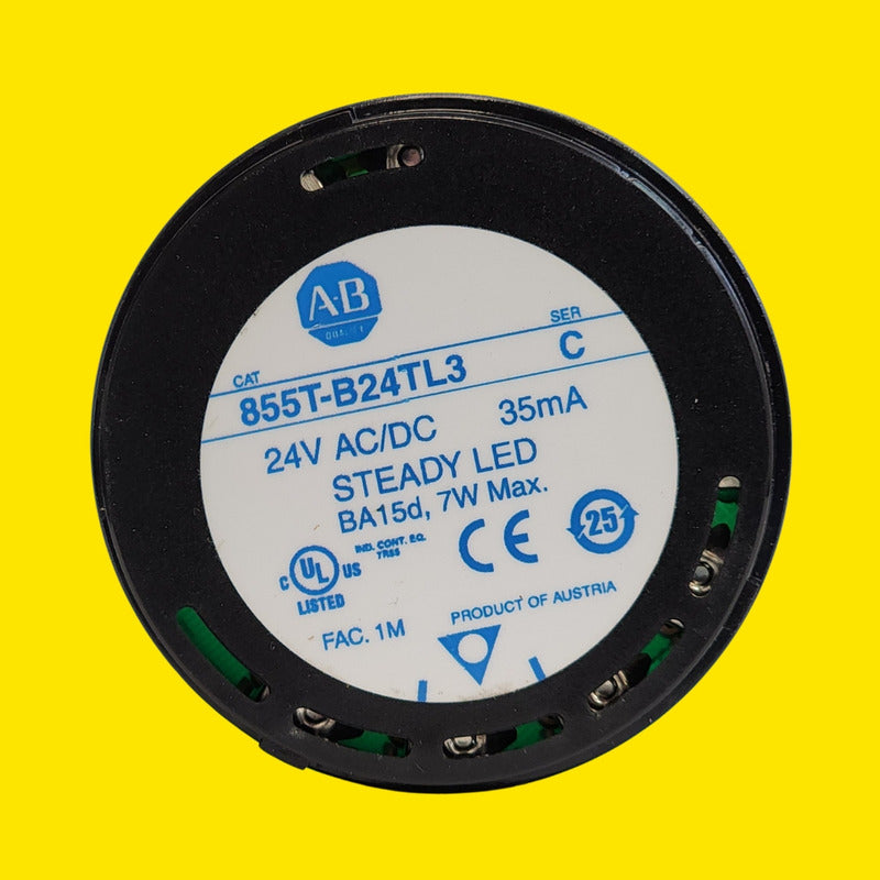 Torreta Indicadora Allen Bradley 855t-b24tl3 24v Led