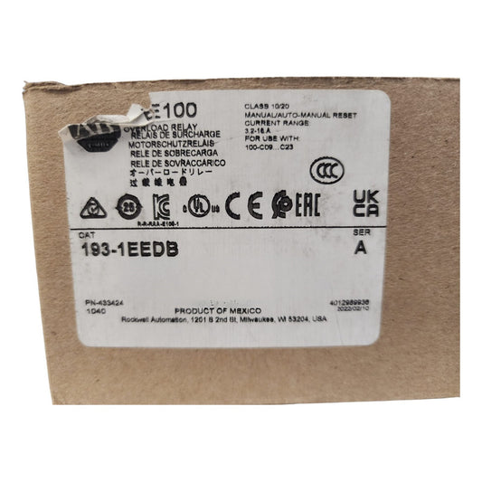 Allen Bradley   193-1eedb Plus