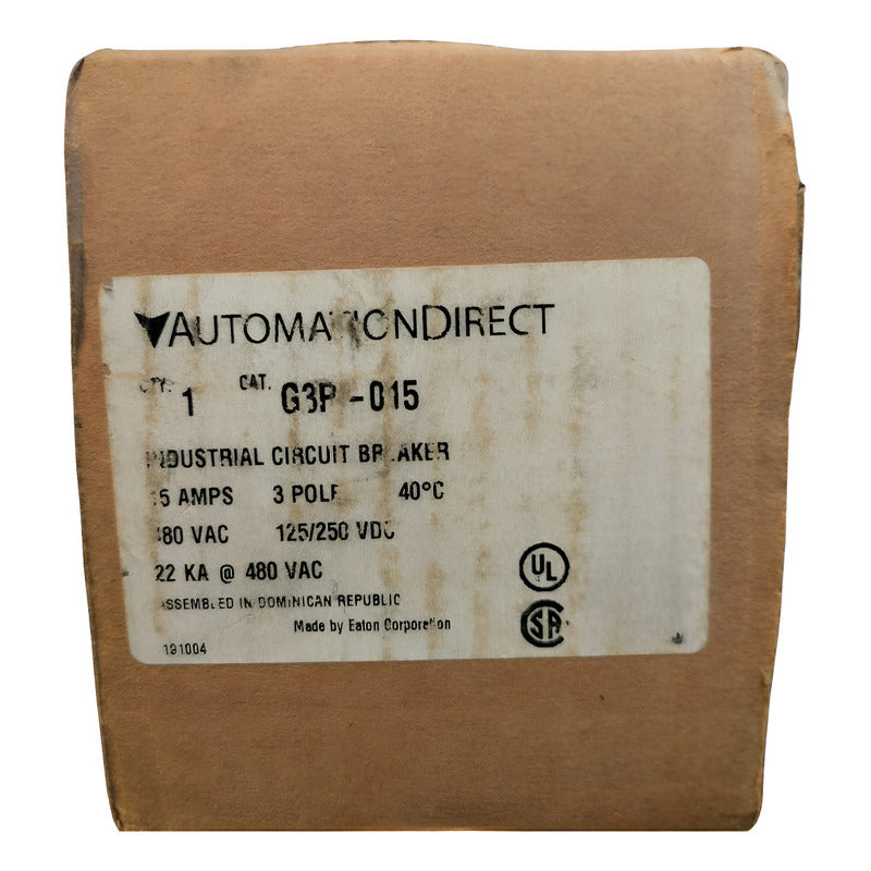 Automation Direct 63p-015 Interruptor Autom. Termomagnetico Blanco