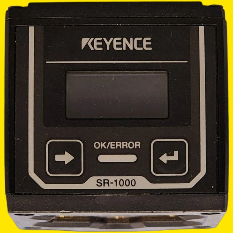 Keyence Sr-1000w Lector De Códigos Industrial Negro Cable De Alimentación Y E/s I/o
