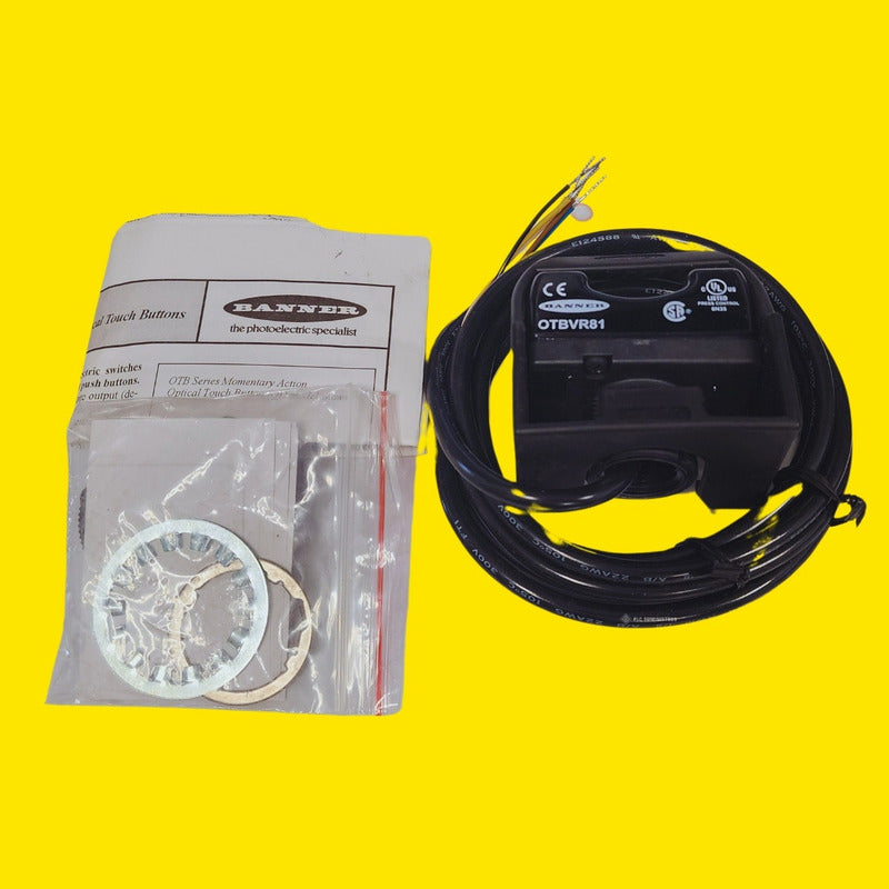 Banner Otbvr81 33080 Optical Touch Button Sensor