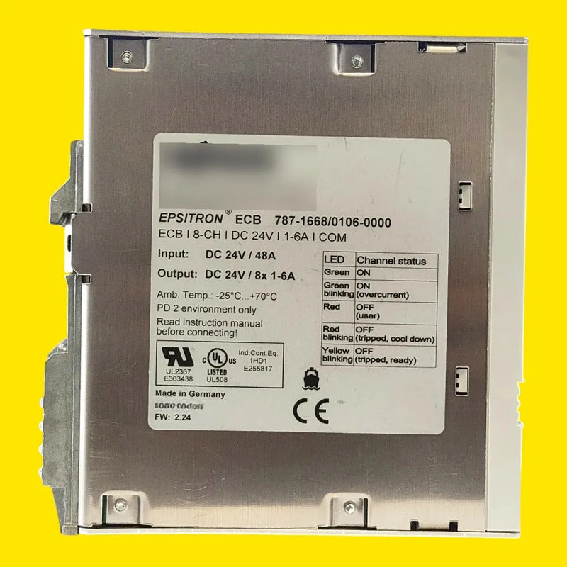 Wago 787-1668/0106-0000 Interruptor Electrónico Dc
