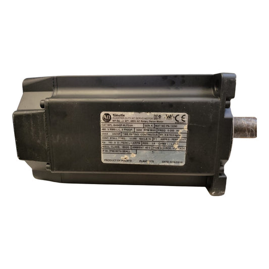 Allen Bradley Mpl-b4540f-mj72aa Kinetix Inverter Servomotor