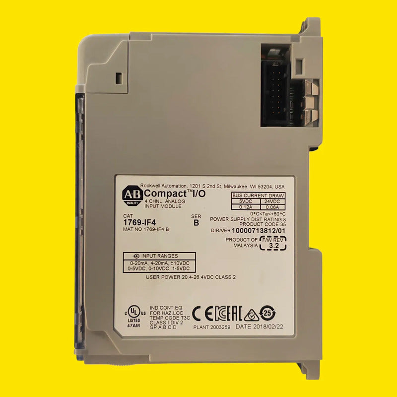Allen-bradley 1769-if4 Módulo 4 Entradas Analógicas V/i Plc