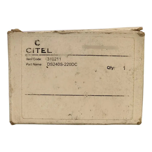 Citel Ds240s-220dc Supresor De Sobretensiones Dc