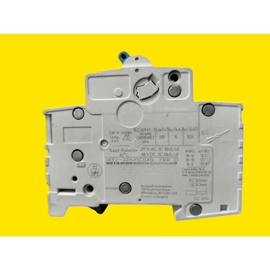Allen Bradley 1492-sp C 4a Interruptor Term Blanco
