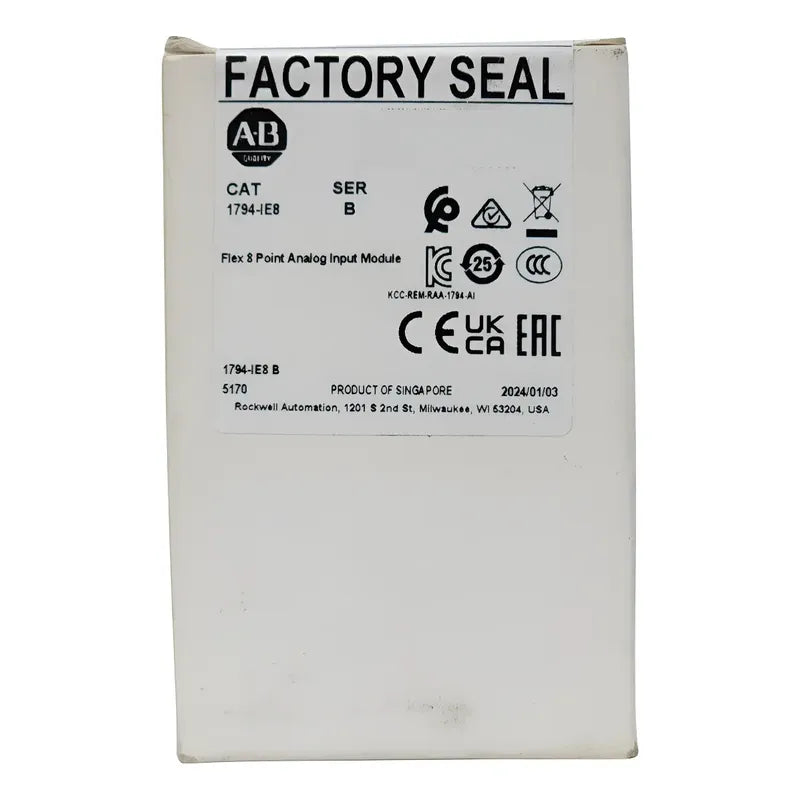 Allen Bradley 1794-ie8 Módulo Analógico 8 Entradas Flex I/o