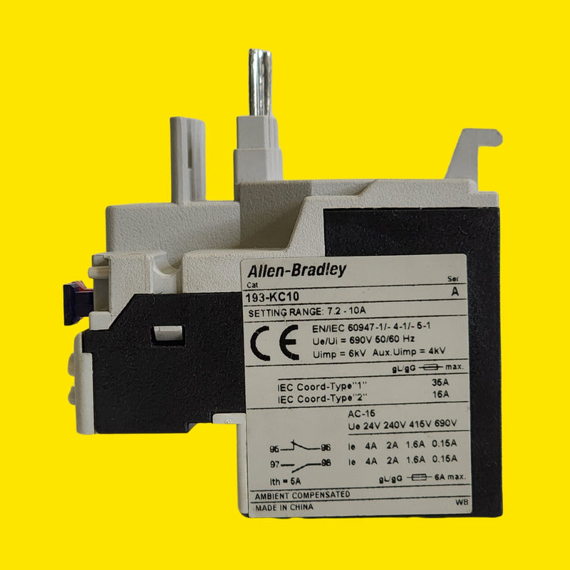 Relé De Control Industrial Allen-bradley 193-kc10