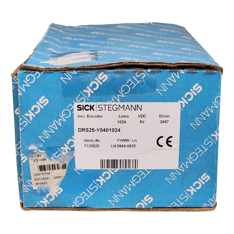 Sick Drs25-y8401024 7130525 Encoder Incremental 1024ppr