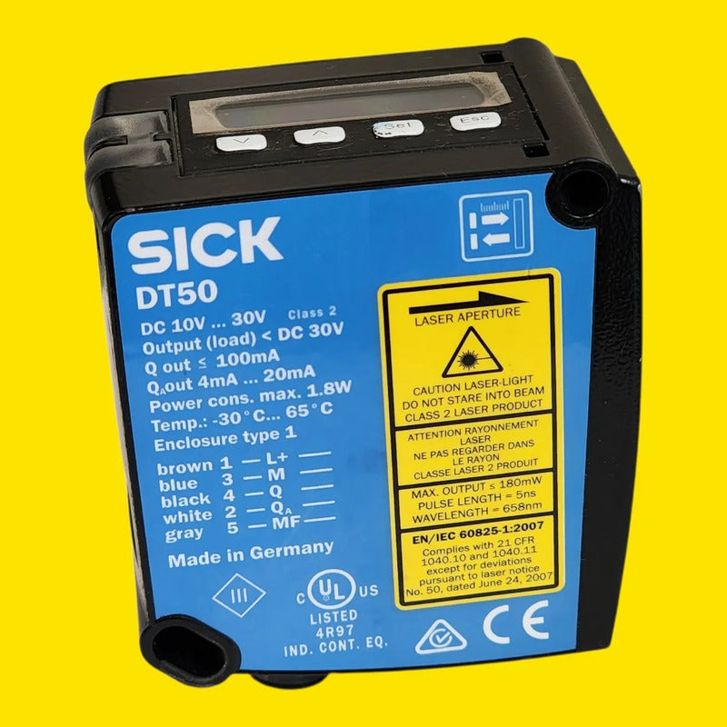 Sensor Distancia Laser Sick Dt50-p1113 1044369 Industrial