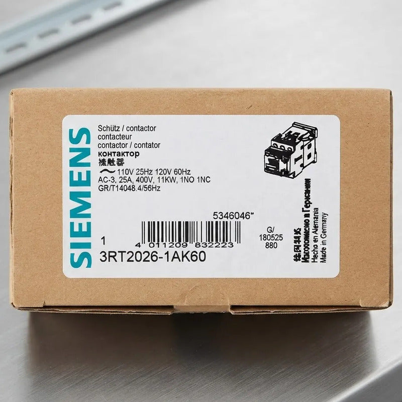 Siemens 3rt2026-1ak60 Contactor